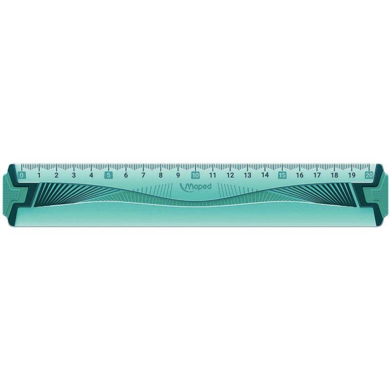 Image de  Règle plate 20cm incassable 