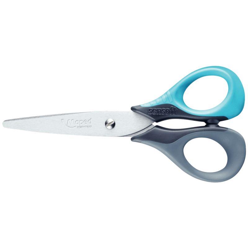 Image de  Blister ciseaux Sensoft 13cm 