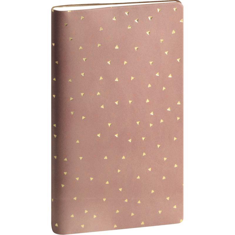Image de  Agenda semainier Méline 9x16cm rose clair 