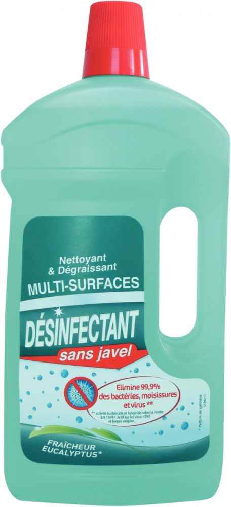 Image de  Flacon de 1L de désinfectant sans javel 