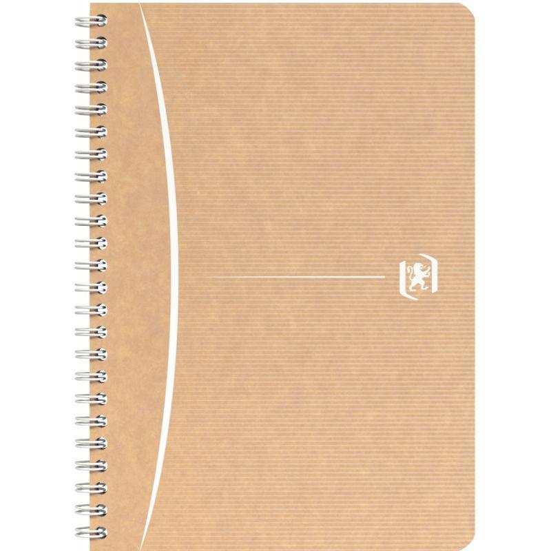 Image de  Cahier à reliure intégrale 180 pages TOUAREG format A5, séyès, couverture carte coloris assortis 