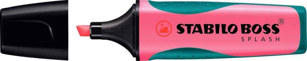 Image de  Surligneur stabilo boss splash rose 
