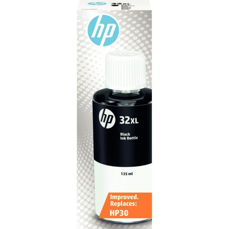 Image de  HP 32XL flacon d''encre noire authentique (1VV24AE) 