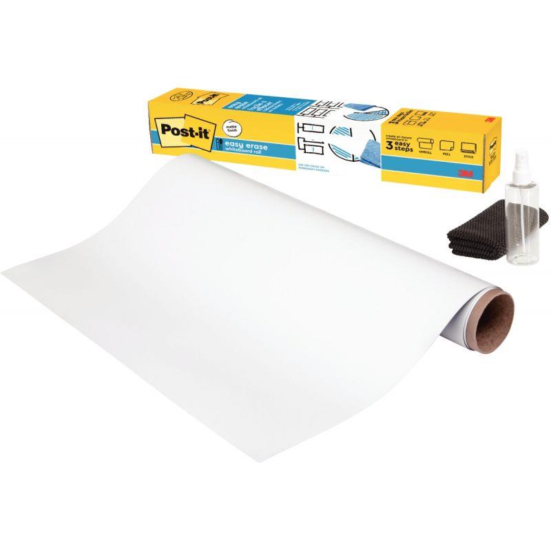 Image de  Tableau blanc Easy Erase Post-It Lg 91,4 x lg 60,9 cm en rouleau 