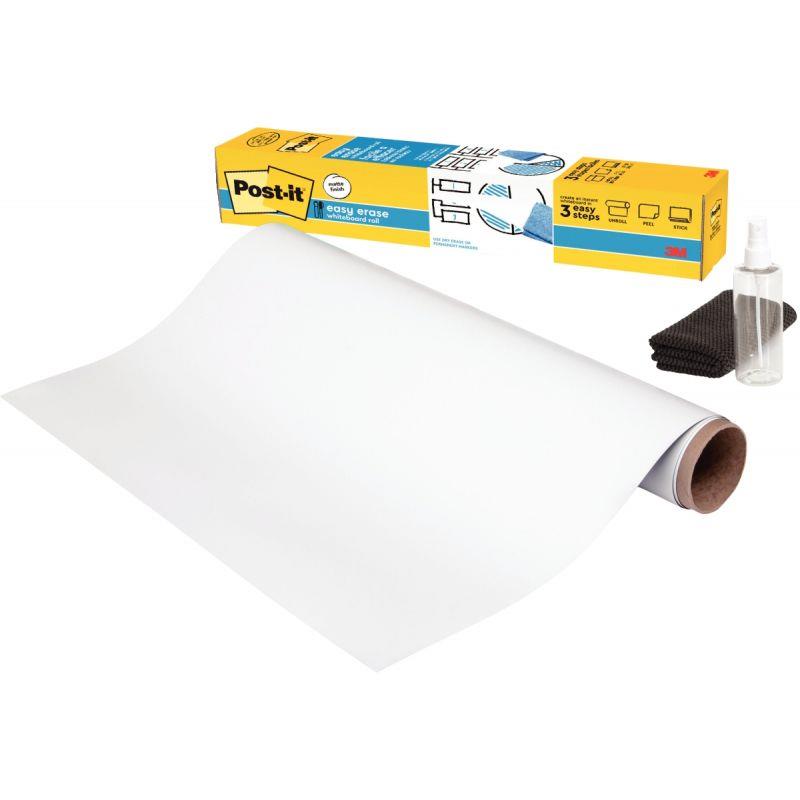 Image de  Tableau blanc Easy Erase Post-It Lg 122 x lg 91,4 cm en rouleau 