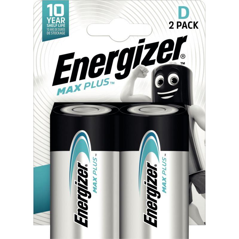 Image de  Blister 2 piles 1,5V Max Plus D / LR20 