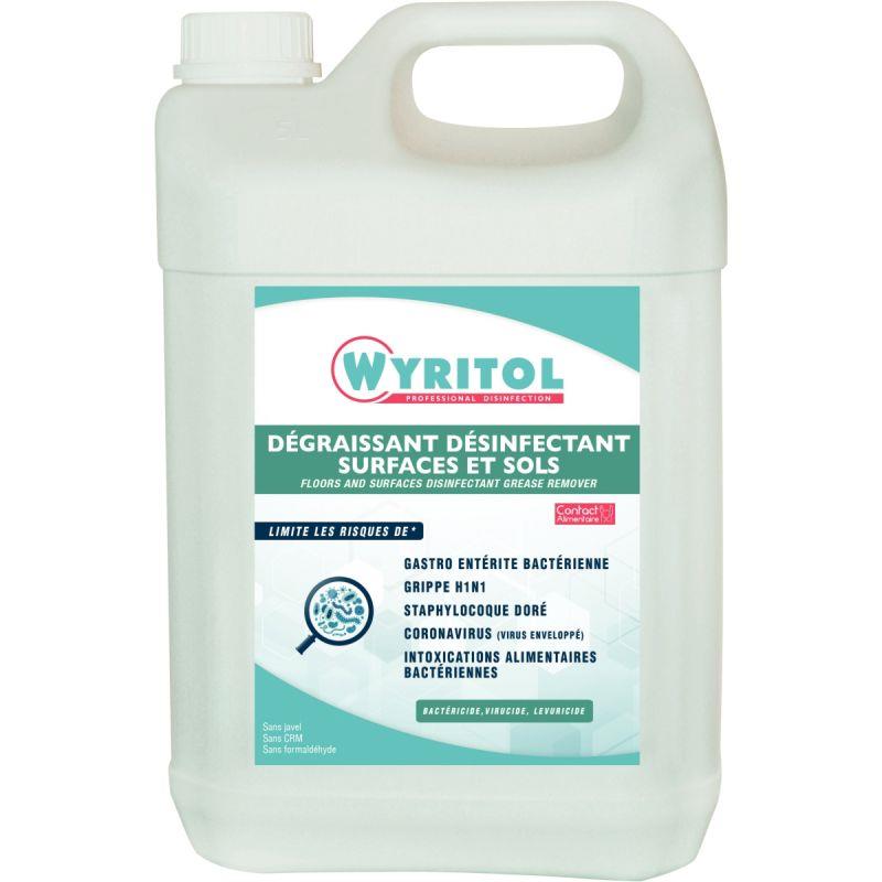 Image de  Bidon 5L dégraissant et désinfectant WYRIOL 