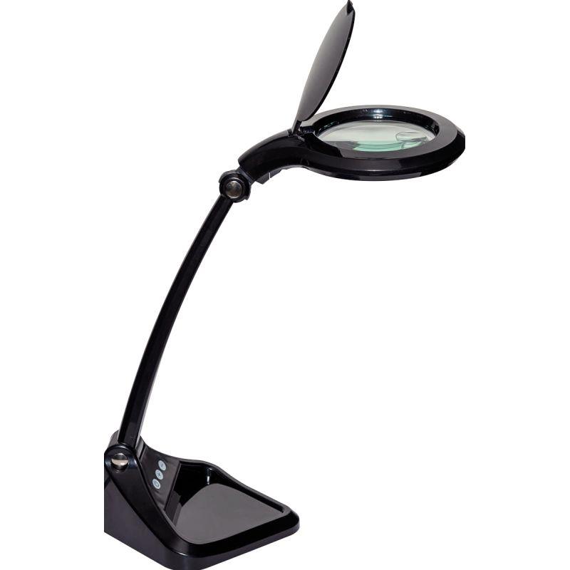 Image de  Lampe LED loupe MAUL Iris noir 