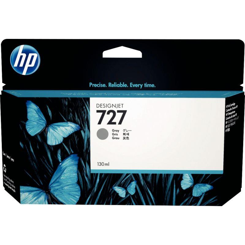 Image de  HP 727 cartouche d''encre gris authentique (B3P24A) 