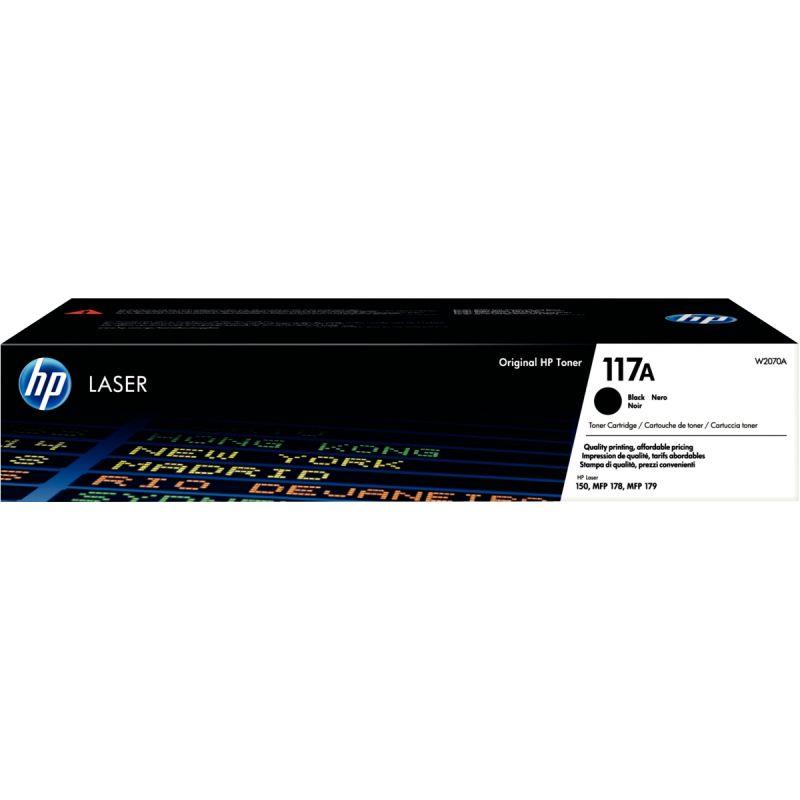 Image de  HP 117A toner noir authentique (W2070A) 