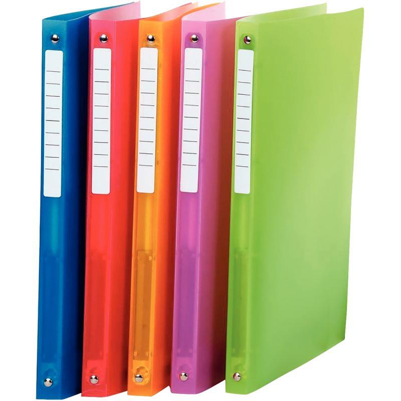 Image de  Classeur en polypropylène COLOR FRESH, format A4, dos 2 cm, violet 