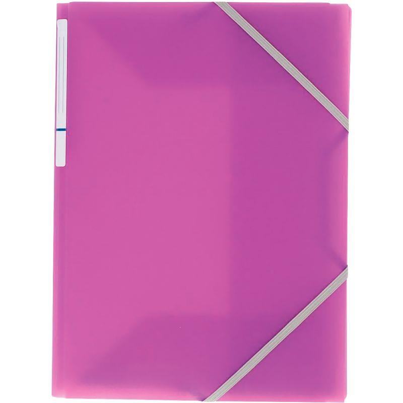 Image de  Chemise 3 rabats à élastiques COLOR FRESH en polypropylène, violet 