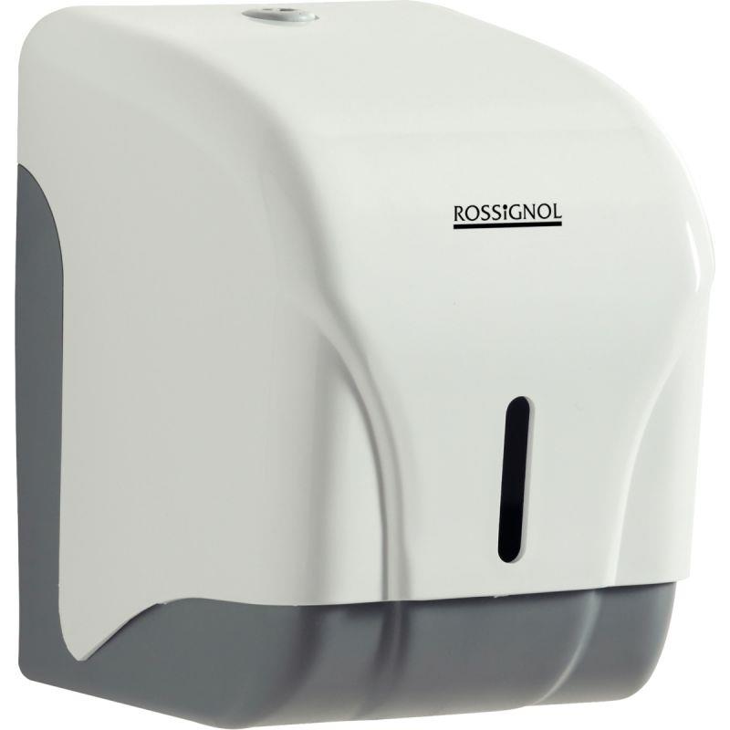 Image de  Distributeur de papier hygiénique en ABS petit modèle blanc 