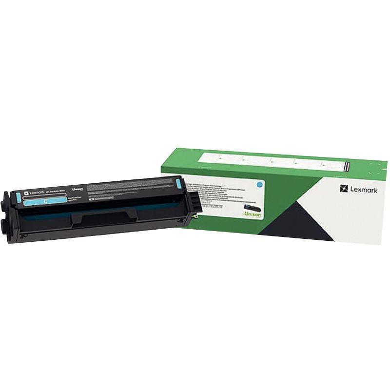 Image de  Lexmark C332HC0 cartouche laser cyan  authentique 