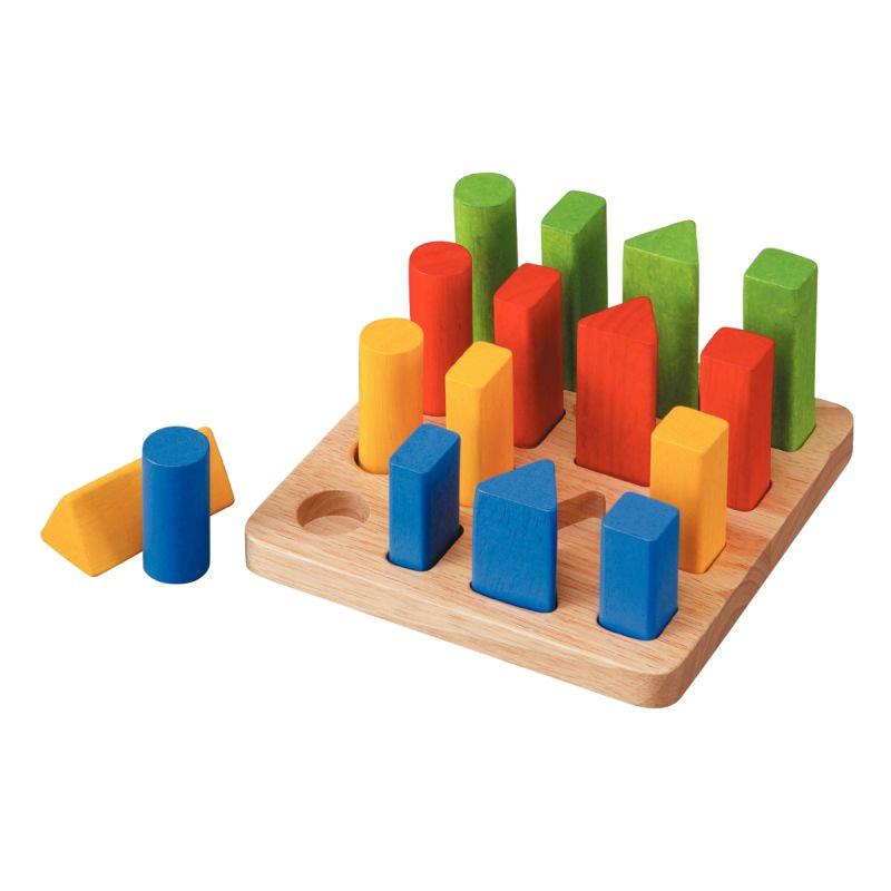 Image de  Plateau de 4 formes géométriques 