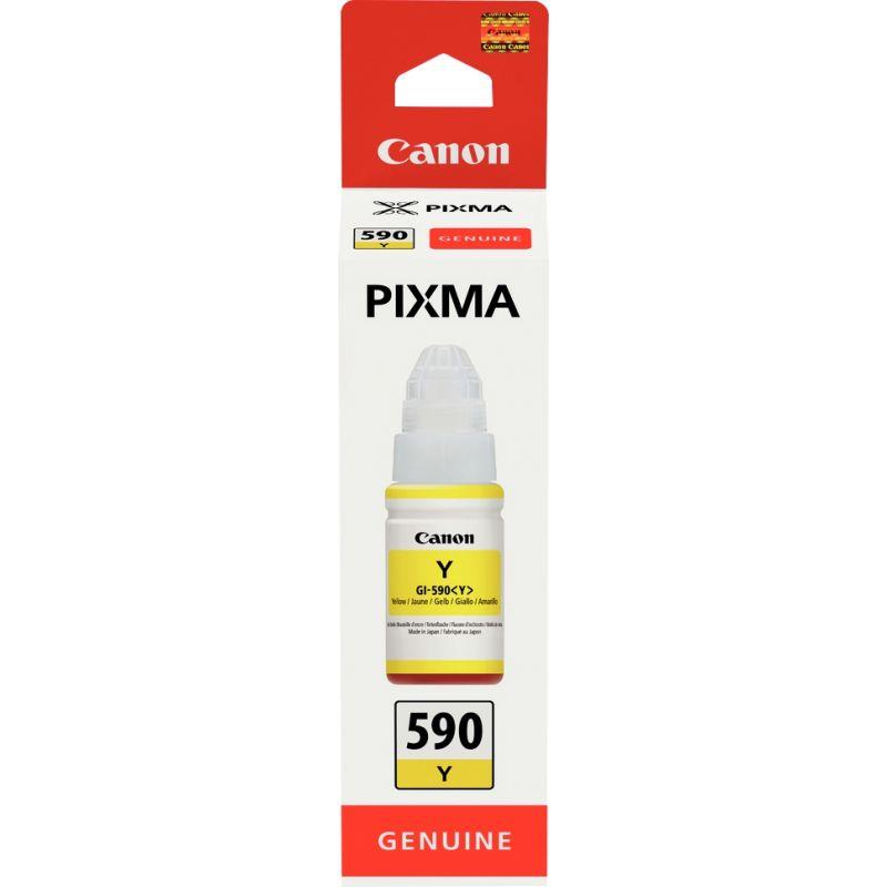 Image de  Canon 590 flacon d''encre jaune authentique (GI590Y) 