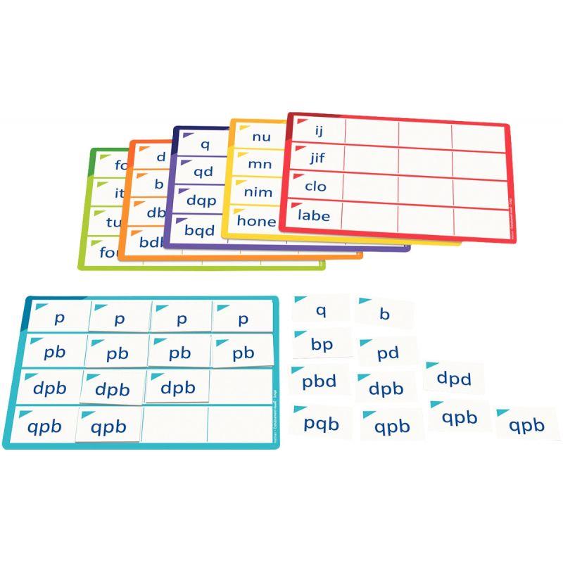 Image de  Entrainement visuel, lettres en script 