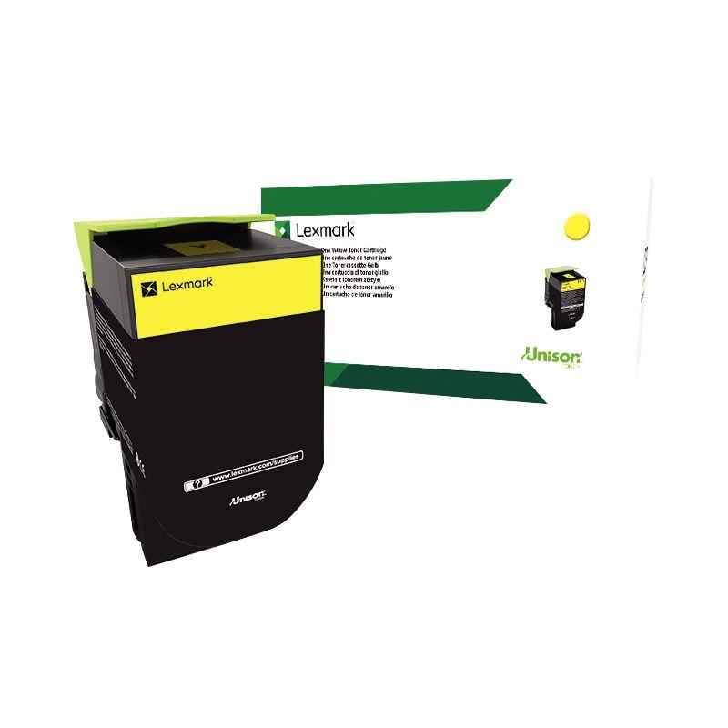 Image de  Lexmark C242XY0 cartouche laser jaune  authentique 
