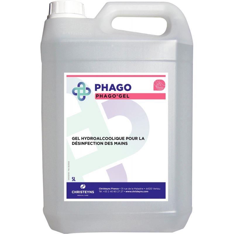Image de  Bidon gel hydroalcoolique hypoallergénique 5 litre 