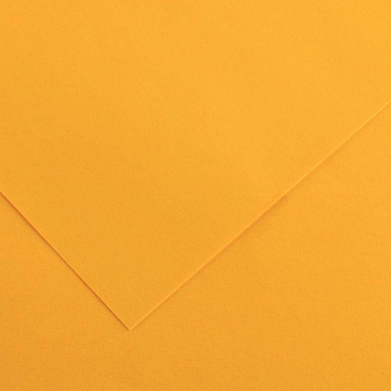 Image de  Paquet de 10 feuilles Colorline 50x65 cm 150 g jaune or 