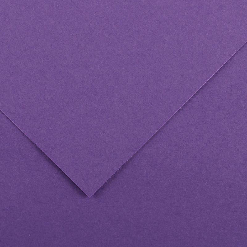 Image de  Paquet de 10 feuilles Colorline 50x65 cm 150 g violet 