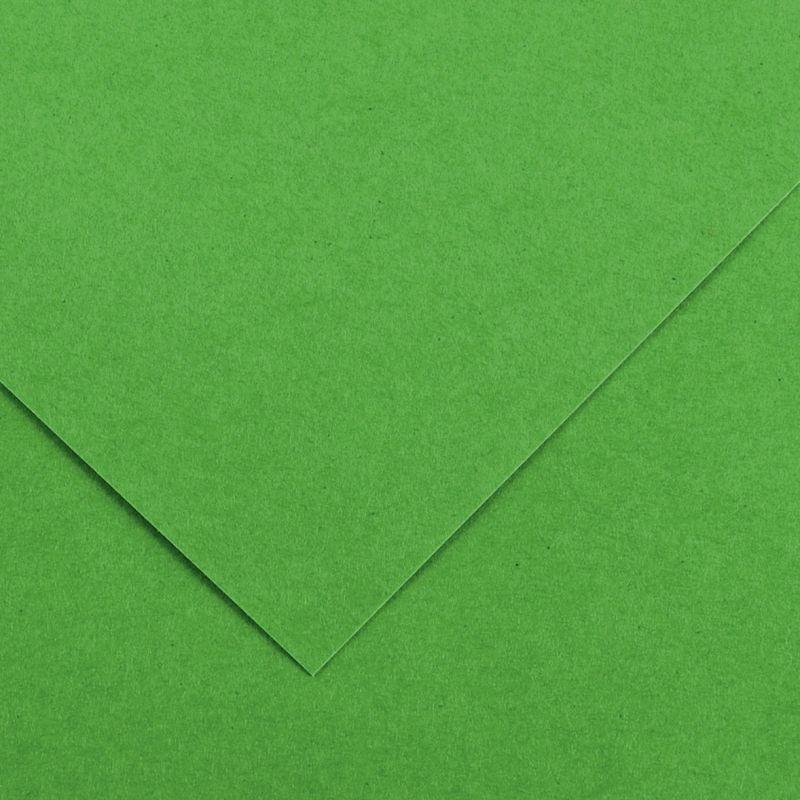 Image de  Paquet de 10 feuilles Colorline 50x65 cm 150 g vert franc 
