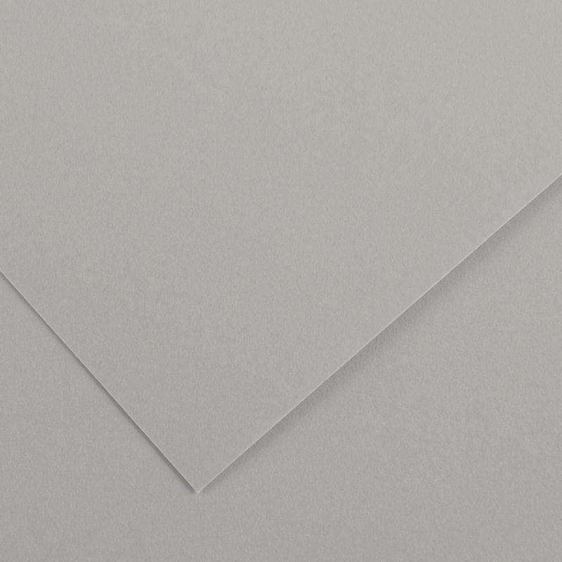 Image de  Paquet de 10 feuilles Colorline 50x65 cm 150 g gris clair 