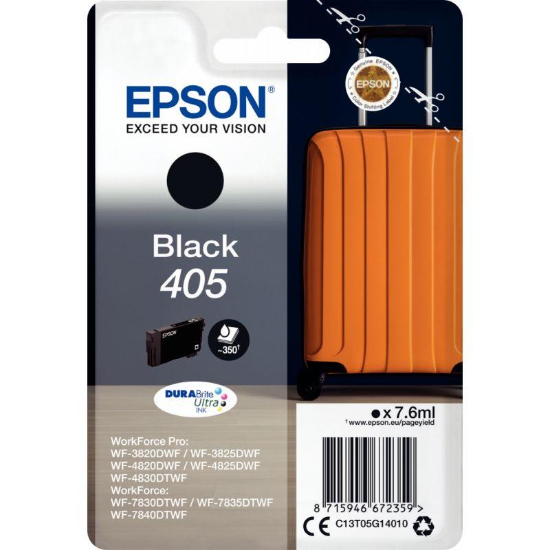 Image de  Epson VALISE / 405 cartouche jet d''encre noire authentique (T05G140) 