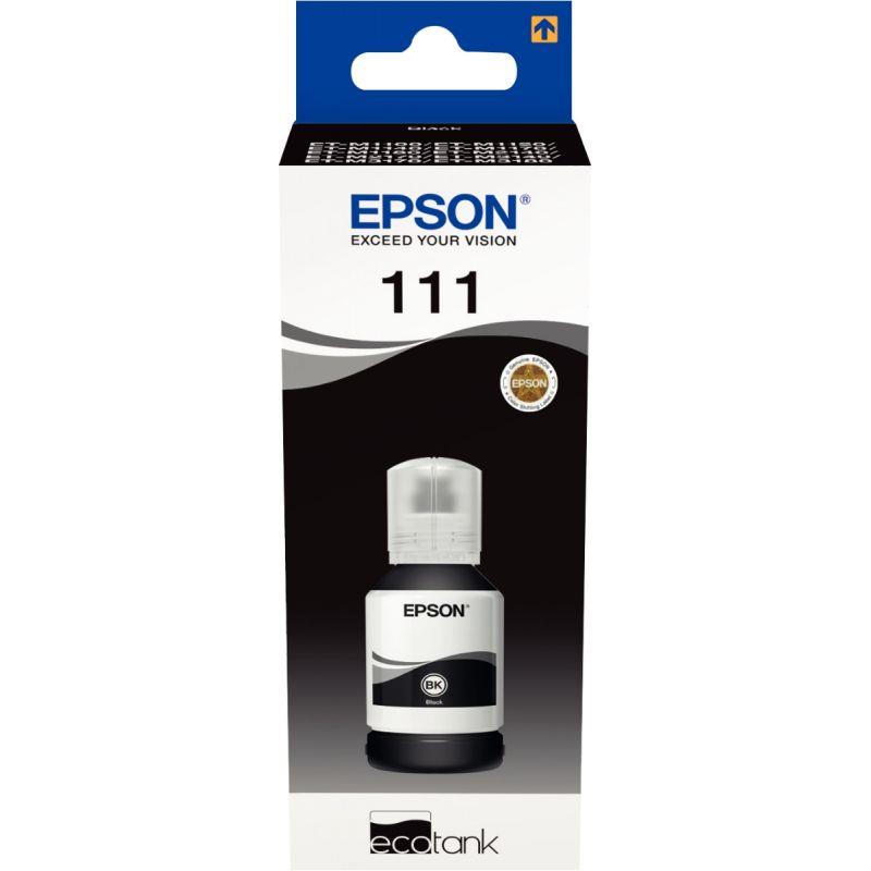 Image de  Epson 111 flacon d''encre noire authentique (T03M140) 