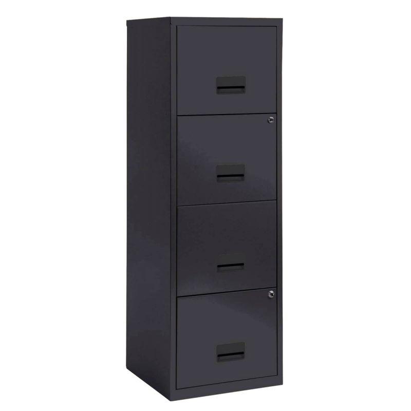 Image de  Classeur 4 tiroirs pour dossiers suspendus Eco anthracite 