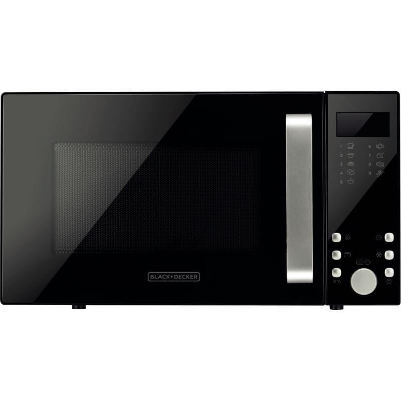 Image de  Four micro-ondes noir 23L 900W 