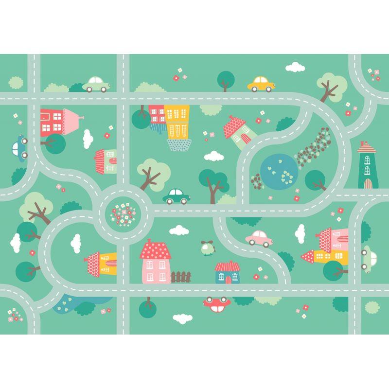 Image de  Tapis VMAT 300x200cm la ville 