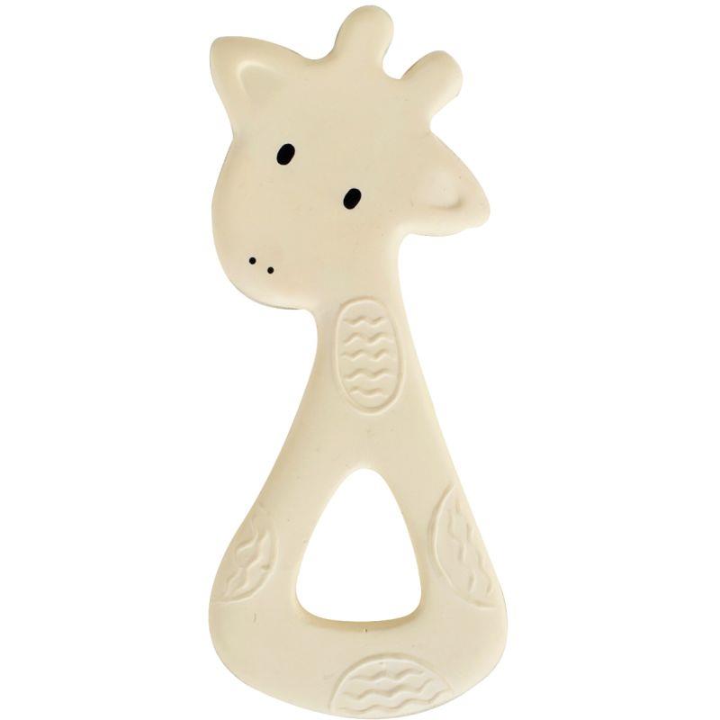 Image de  Hochet en caoutchouc, girafe 