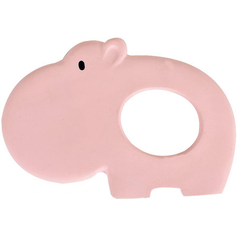 Image de  Hochet en caoutchouc, hippopotame 