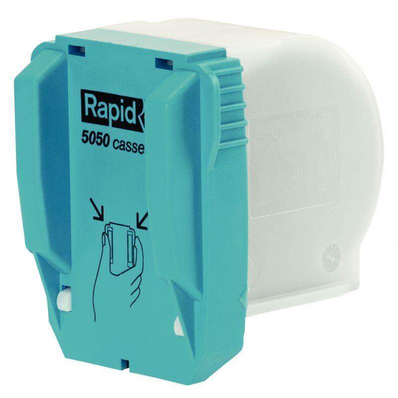 Image de  Paquet de 3 cassettes de 5 000 agrafes pour agrafeuse R5050 Rapid 