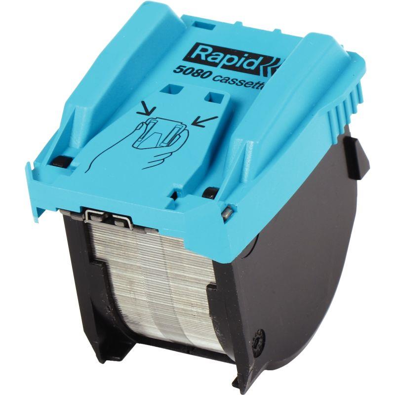 Image de  Paquet de 3 cassettes de 5 000 agrafes pour agrafeuse R5080 Rapid 