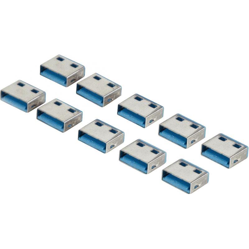 Image de  Paquet de 10 cadenas pour ports USB A 