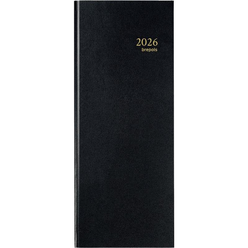 Image de  Agenda banquier long 1 volume noir 