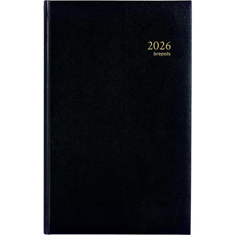 Image de  Agenda banquier large 1 volume noir 
