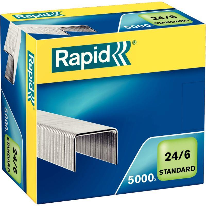 Image de  Boîte de 5 000 agrafes Rapid 24/6 