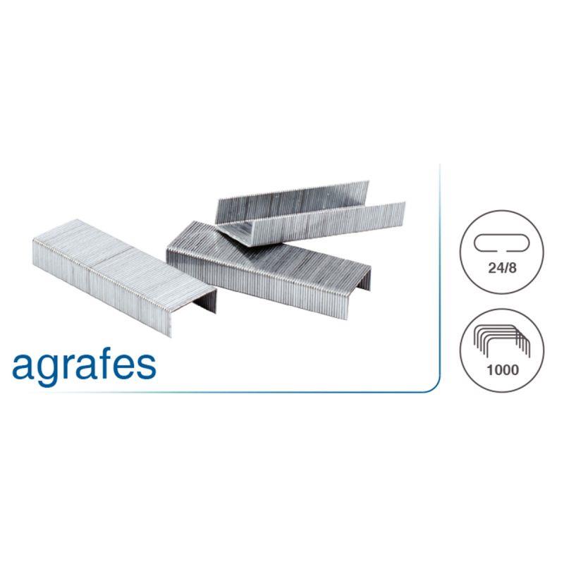 Image de  Boîte de 1 000 agrafes 24/8 