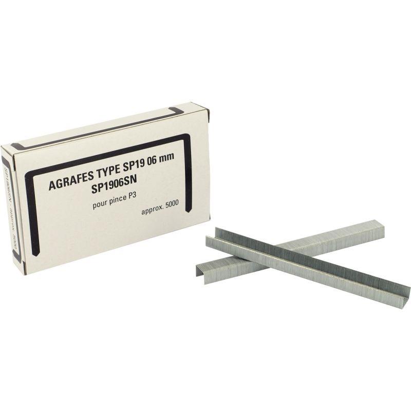 Image de  Boîte de 5 000 agrafes SP 19 1/4 