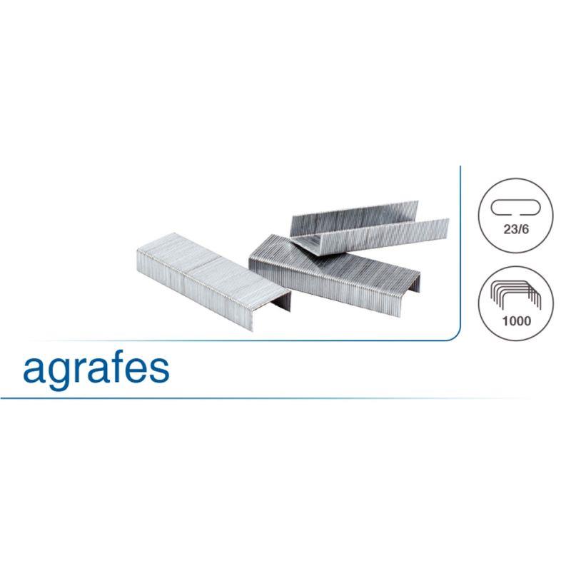 Image de  Boîte de 1 000 agrafes 23/6 