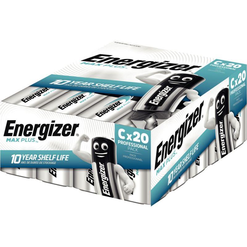 Image de  Blister 20 piles 1,5V Max Plus C / LR14 