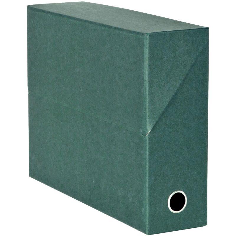 Image de  Boite de transfert papier vert, dos 9 cm 