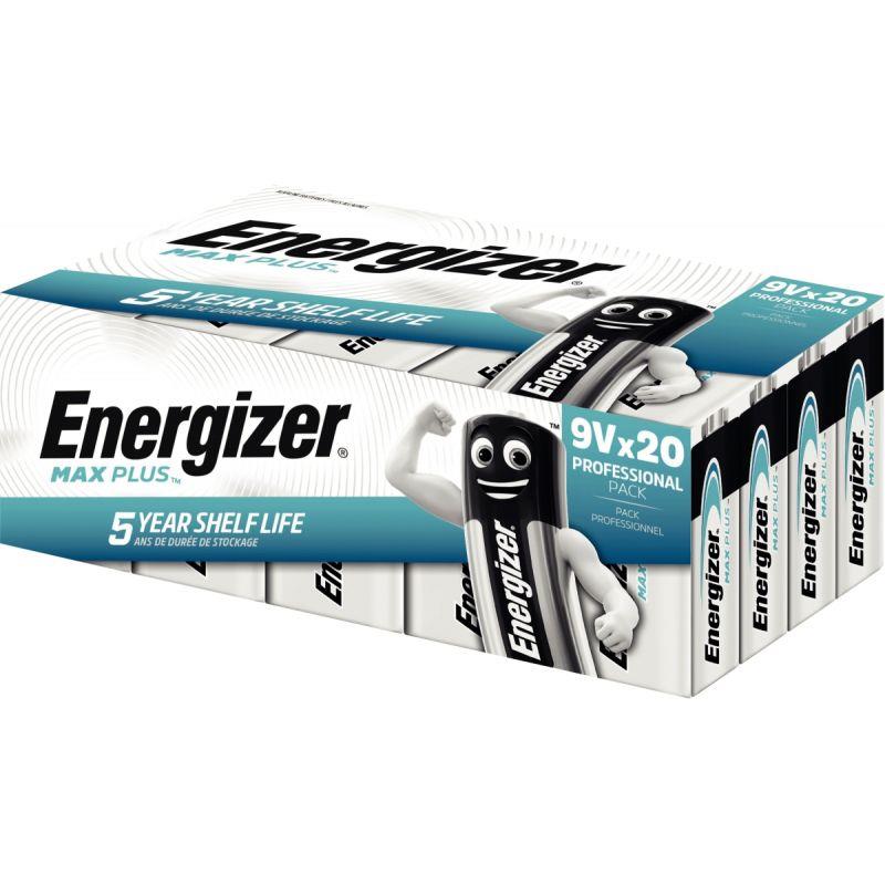 Image de  Blister 20 piles 9V Max Plus 