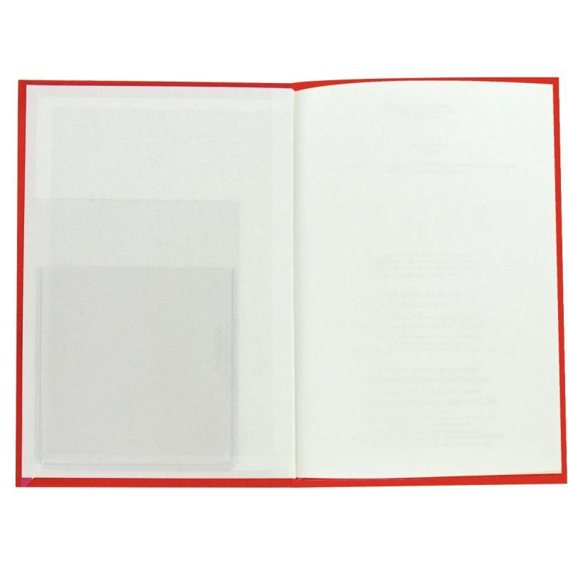 Image de  Paquet de 500 pochettes porte-fiche adhésives et transparentes dimensions : 9,5x13,5 cm 