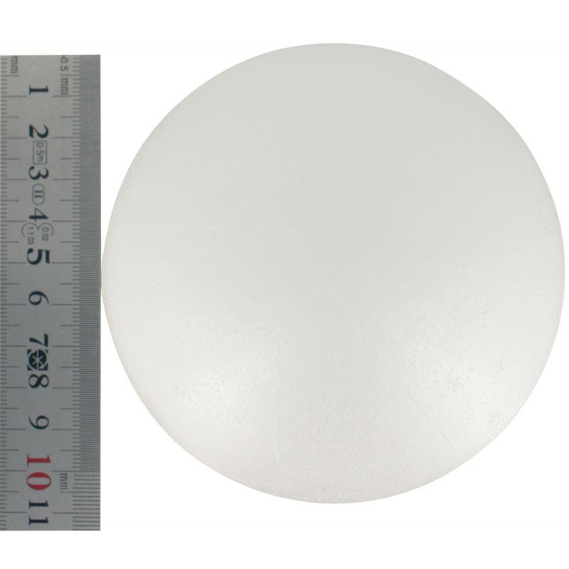 Image de  Lot de 5 boules en styropor, diamètre 10 cm 