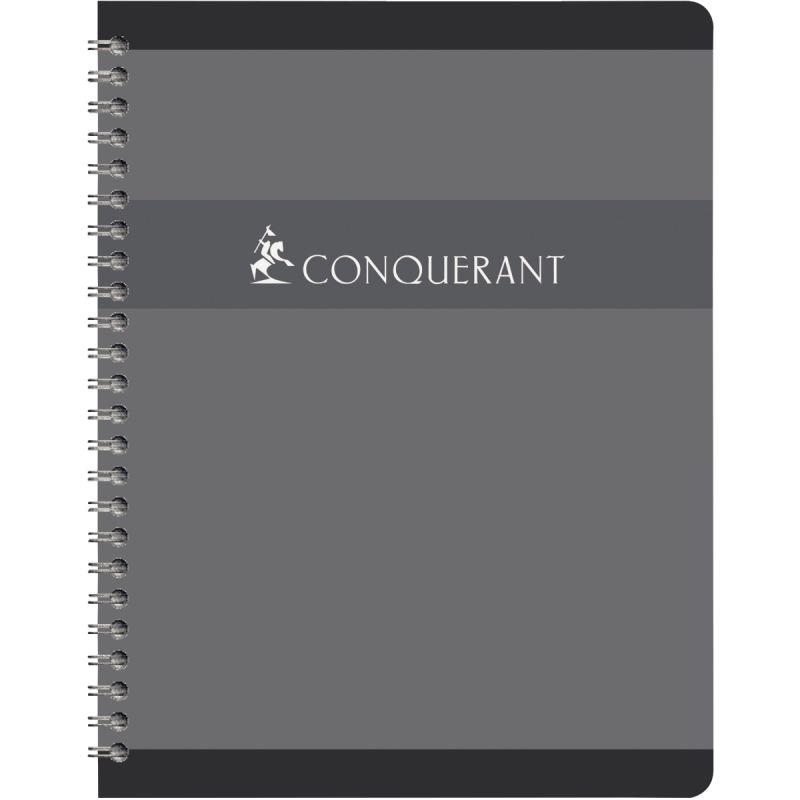 Image de  Cahier à reliure intégrale 180 pages CONQUERANT, format A4, seyès, papier 70g 