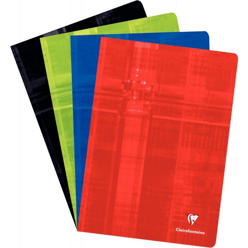 Image de  Piqûre 96 pages CLAIREFONTAINE, format A4, seyès, papier 90g 